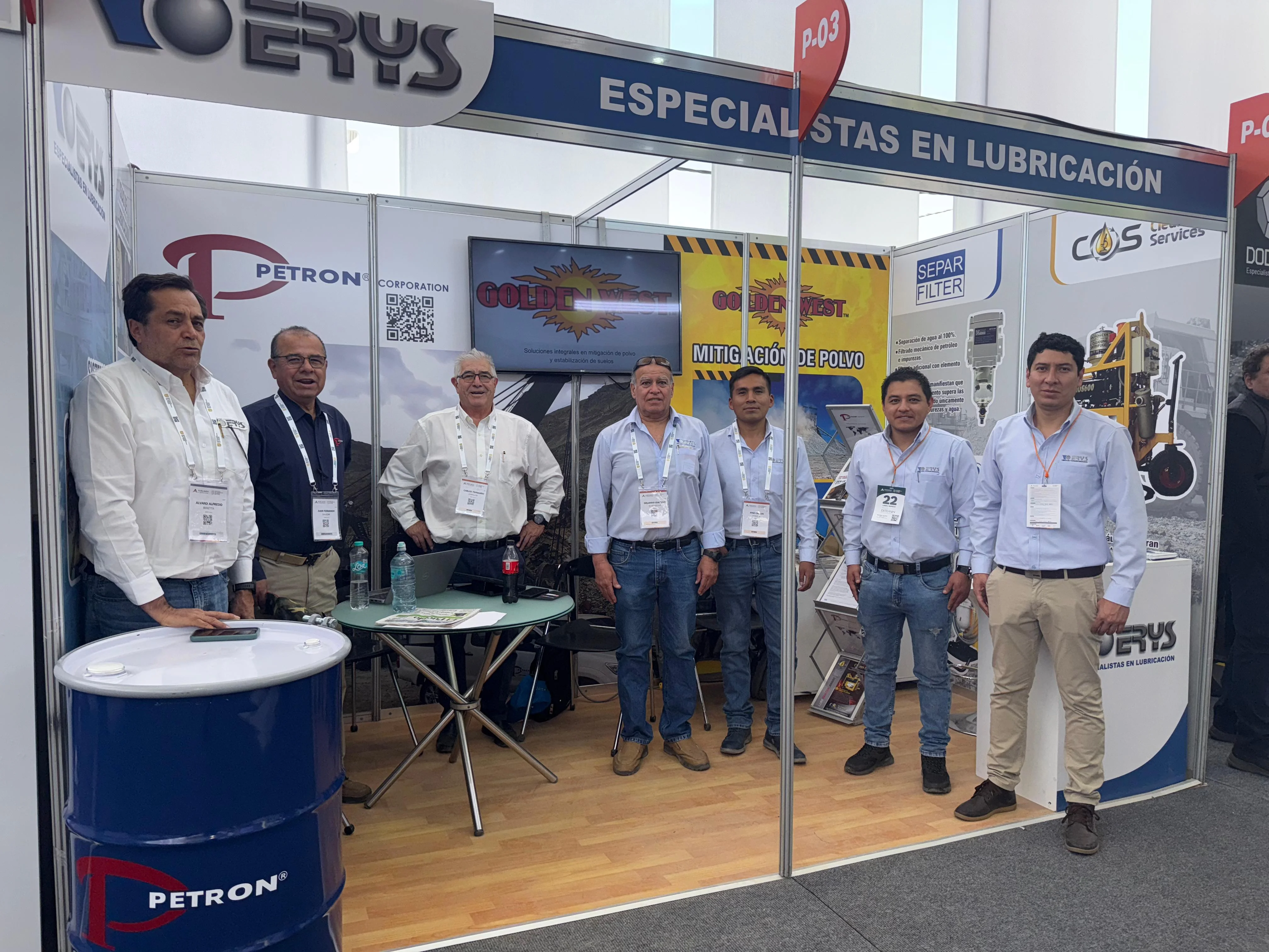 Equipo ERYS en Extemin - Especialistas en lubricación industrial
